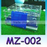 12 Golf Clubs Display Box Blue or Black With Logo Board Display thumbnail-3