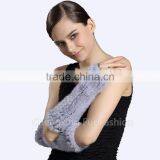 CX-A-68C Women Fashion Winter Warm Genuine Mink Fur Leather Golves thumbnail-3