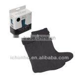 Majored in Fashion Black Useful Boot Socks Producer thumbnail-3