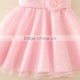 Best Selling India and Pakistan Clothing Child Pink Flower Wedding Dress Vintage Sweet Girl Party Dresses thumbnail-4