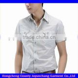 China cheap wholesale new style design cotton bank uniforms shirts