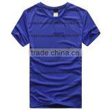 Summer Design Mens Custom Color Short Sleeve Basic T-shirt Polyester Wholesale thumbnail-2