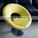 High Quality Black Color pu Swivel Chair thumbnail-4