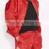 Runwaylover EY1058C Europe Style 2017 Ladies Fashion Baseball Jackets thumbnail-2