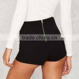 EY0580P Custom Fashion Design Your Own High Waisted Shorts Women thumbnail-3