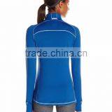 Wholesale Half Zip Running Hoodies Women Comfortable Sports Hoodies thumbnail-3
