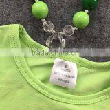 2016 New Baby St.Martin's Day Theme St.Patrick Green Outfit Girls Spring Suit Sequins Pants With Matching Accessories thumbnail-5