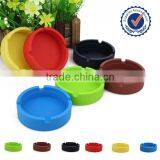 Pocket Portable Silicon Round Ashtray thumbnail-1