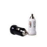 5V / 1A Portable universal mini car charger for iPhone 4S 5S white