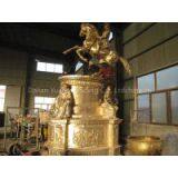 Large Bronze Garden Nude Woman Fountain thumbnail-2