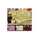 100% Satin Polyester Bedspread Set thumbnail-1