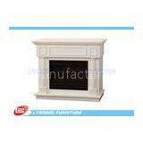 Durable White Interior Room Decor MDF Fireplaces 1125mm * 320mm * 930mm