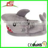 Wholesale Novelty Boys Light-Up Eyes Shark Plush Slipper thumbnail-2