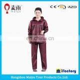 Maiyu Women Fashion Clear Thick Pvc Raincoat thumbnail-5