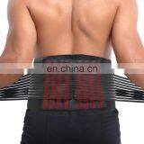 Breathable Lower Back Support Brace Lumbar Waist Belt Band thumbnail-1