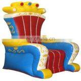 inflatable king throne