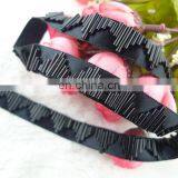 Wholesale Decorative Trim, Wholesale Trim, Beaded Lace Trim for Garment thumbnail-4