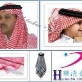 Arab Youth Head Scarf / Arabian 4# Knots Scarf / Jacquard Turban / Arabian Shemagh / Muslim Hijab Scarf