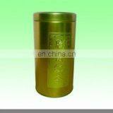 Golden Hot Sale Tinplate Tea Can
