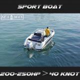 Fiberglass Speed Sport Fast Patrol Boat 40 Knot thumbnail-2