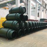 1000kg840L CHLORINE REFRIGERANT GAS Cylinder With Flange &without With LR,BV CERTIFICATE thumbnail-2