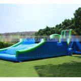 42' Tall Drop Kick Water Slide Giant Inflatable Free Fall Slide thumbnail-3