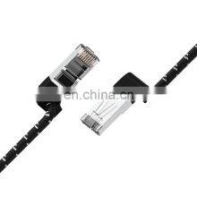 CE ROHS FTP UTP Cat7 Flat Cable Cat8 Network Cable 10cm 15cm 1m Patch Cord Cable thumbnail-4