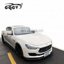 2018-2019 CQCV Style Body Kit Suitable for Maserati GHIBLI Carbon Fiber Front Lip Rear Lip Rear Spoiler Side Skirts Auto Tunning thumbnail-4