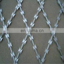 Factory Price Double Twist Coiled Galvanized Barbed Wire Iron Wire Single Razor Low Price thumbnail-4