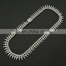 Fashion Funk 18K Gold Plated Jewelry Stainless Steel Men Bracelet Chunky Cuban Link Chain Bangle thumbnail-4