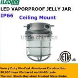 IP66 rated,high CRI,white finished standard, 0-10V dimming led vapor tight lighting