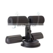 Portable large suction cup self priming core trainer sit ups body stretch standing pole with NBR yoga mat