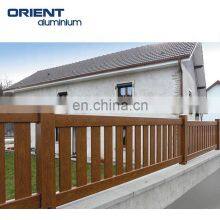 Canada Market Aluminium Privacy Fence Cloture en Aluminium Slat Fence China Factory thumbnail-5