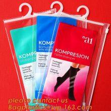 HANGER HOOK BAGS,GARMENT BOTTON CLOSURE BAGS, EVA FROST DRAWSTRING BAGS, VINYL HANGER HOOK BAG thumbnail-2