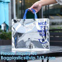 Shopping Totes Merchandise Bags, Retail Clothing Grocery Boutique Shopping Bags With Handles, Christmas Gift Bag thumbnail-5