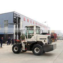 Diesel Forklift Truck Loader Bucket With Attachment 4WD Truck Mounted Forklift thumbnail-5