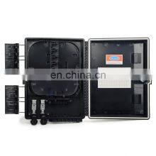CE 16 Core Outdoor IP 65 FTTH FAT Black Fiber Optical Distribution Nap Box thumbnail-4