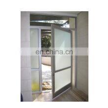Double Glass Pvc Doors PVC Doors With Iron Grills Vinyl PVC Door thumbnail-4
