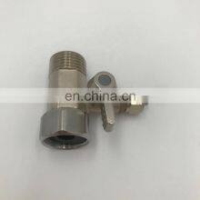 1/2 to 1/4 RO Water Filter Spare Parts Quick Connector Tee Ball Valve Faucet Tap Shut Off Ball Valve Copper Feed Water Adapter thumbnail-3