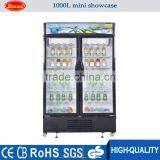120-1000L Single or Double Glass Door Freezer With Hinged Solid Lid thumbnail-6