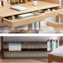 Luxury Solid Wood Bookshelf Study Table Children Tables Kids' Tables Computer Desks thumbnail-5