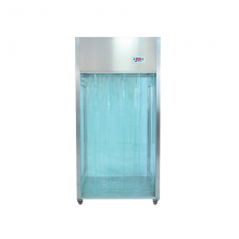 MRJH Explosion-Proof Gmp Clean Room Weighing Laminar Class 100 Flow Hood Simple Dispensing Booth Wheels Portable Weighing Room thumbnail-4