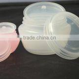 50g OEM Acrylic Material White Face Cream Jar thumbnail-5