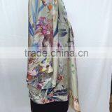 2016 New Silk Printed Elegant Latest Design Ladies Tops thumbnail-3