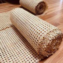 Different Colors and Sizes Plastic pe Rattan Cane Webbing Rolls Materilas for Cabinet Door Led Shade Furniture thumbnail-3