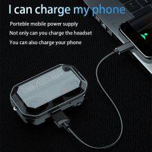 2021 TWS BT 5.1 Wireless Earbud 9D HiFi Stereo IPX7 Waterproof Touch A18 TWS Earphone for Sports Games With Microphone thumbnail-2