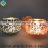 Hobnail Votive Candelabra With Flower Bowl Diamond Etched Mason Jar Laterns Quality Choice