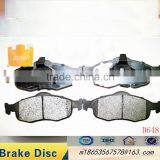 Low Dusty Free Copper Semi-metal or Ceramic Brake Pads For Car