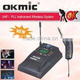 OK-8R Instrument Performance UHF/PLL Wireless Microphone