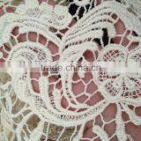 Whole Sale High Quality 100% Cotton Lace Fabric With Flower Design for Garment Accessory thumbnail-5
